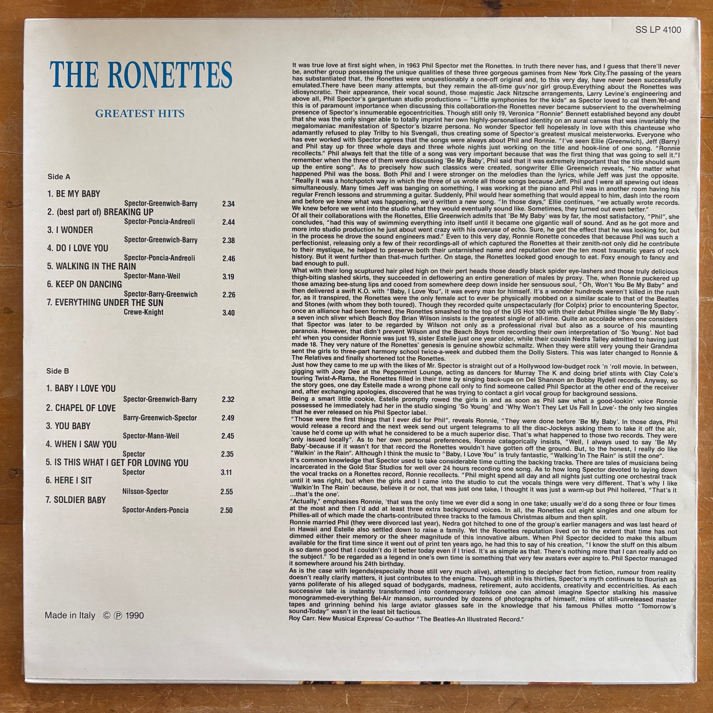 The Ronettes - Greatest Hits