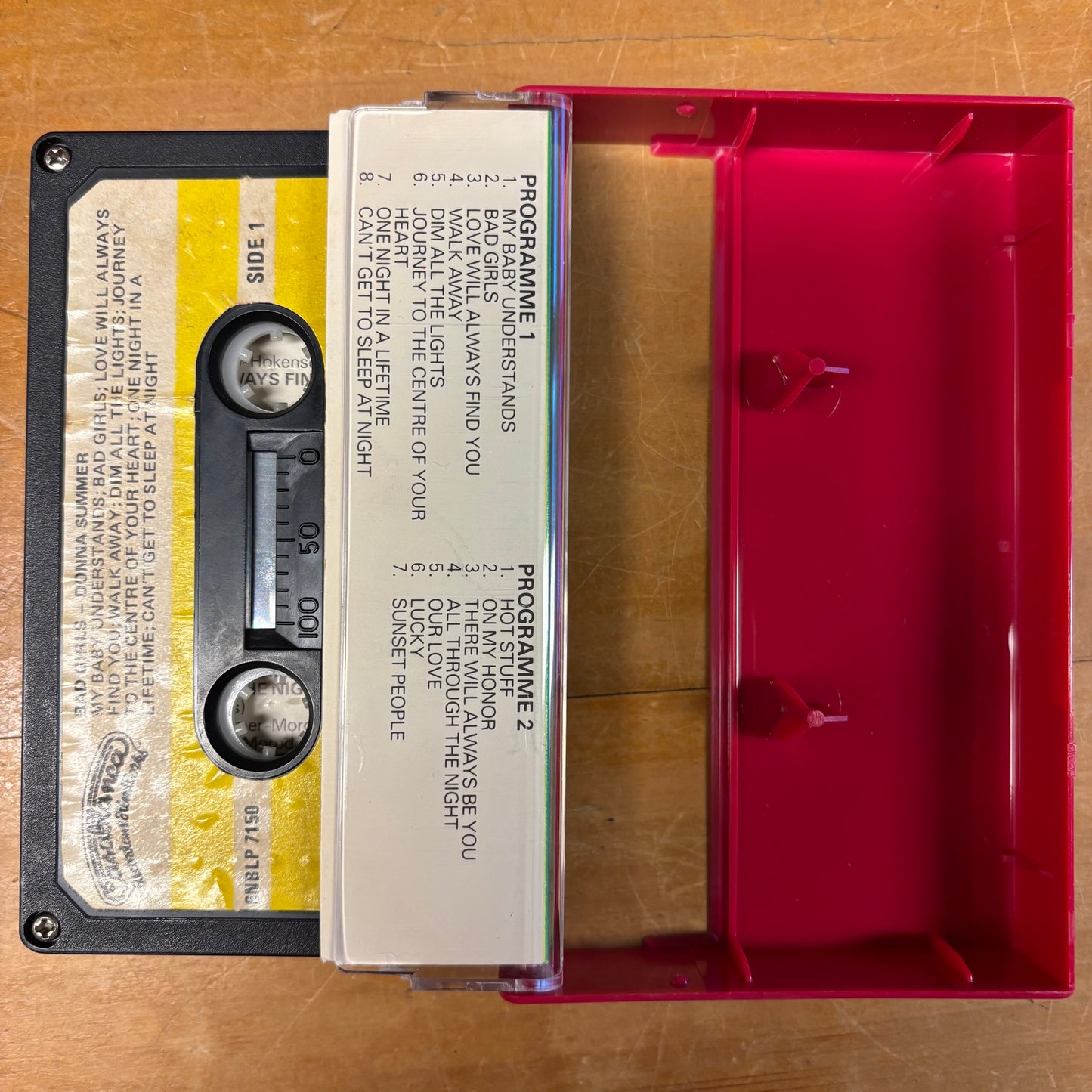 Donna Summer - Bad Girls (cassette)