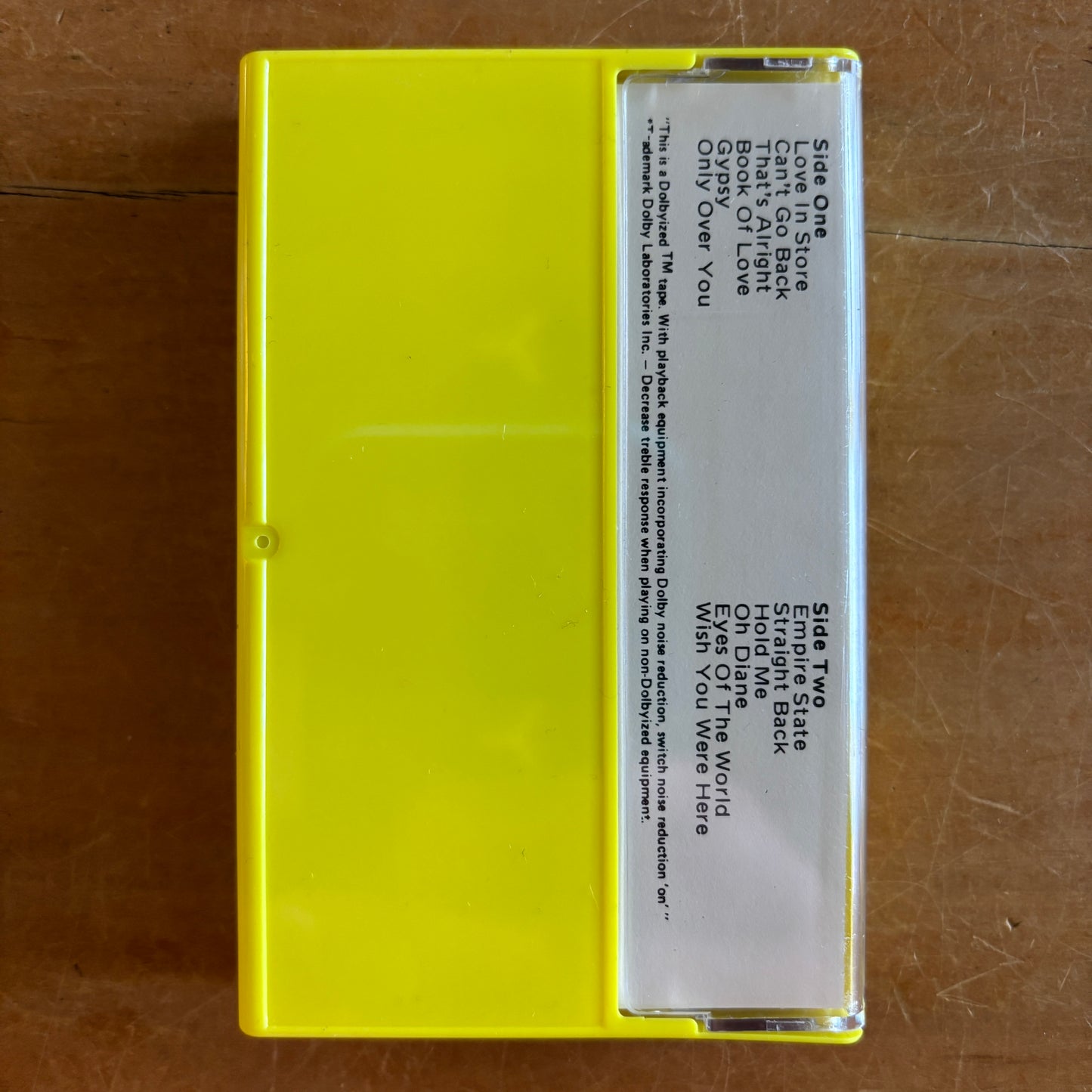 Fleetwood Mac - Mirage (cassette)