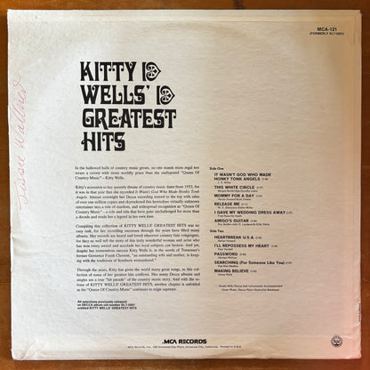 Kitty Wells - Greatest Hits