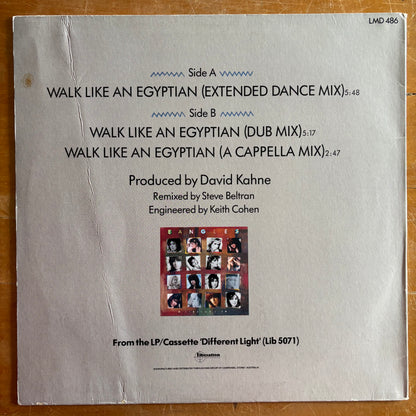 Bangles - Walk Like An Egyptian (12" single)