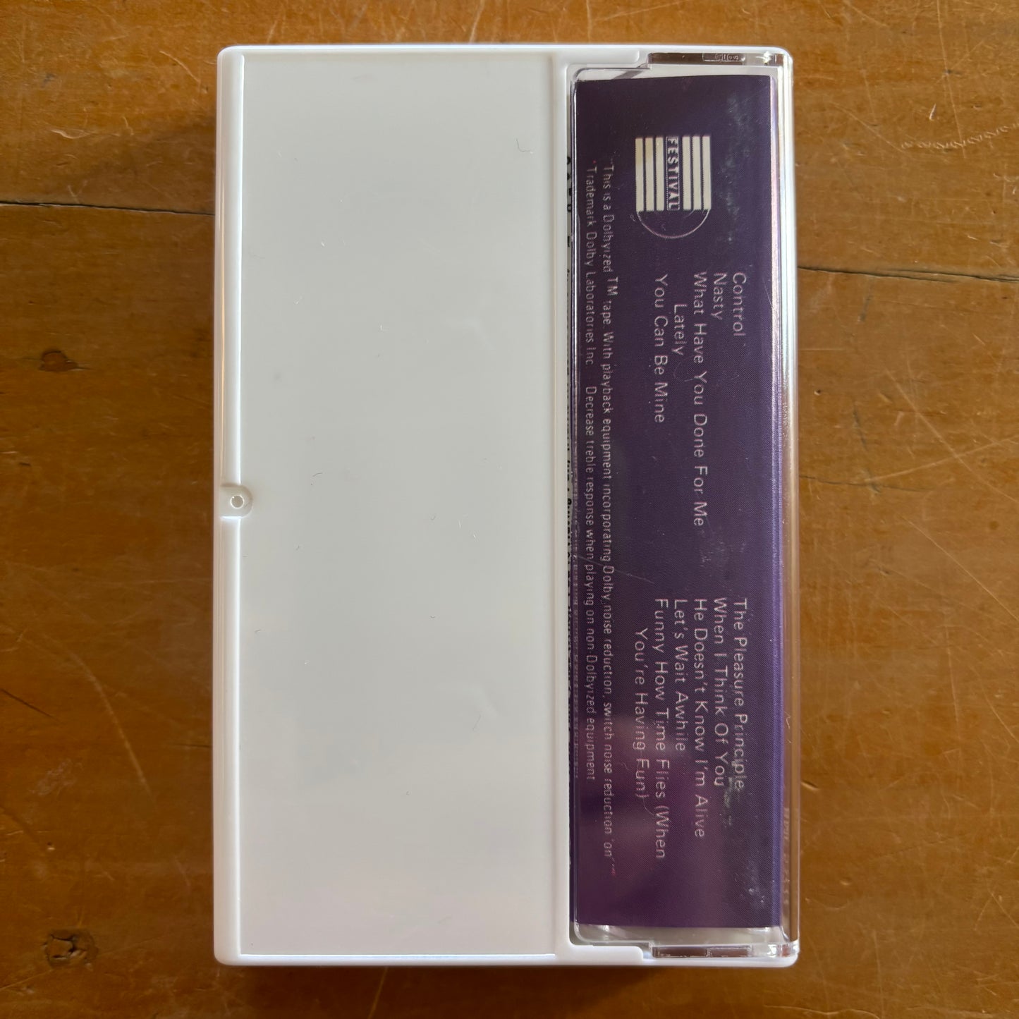 Janet Jackson - Control (cassette)