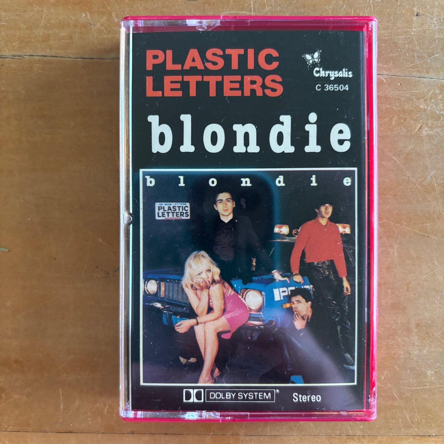 Blondie - Plastic Letters (cassette)