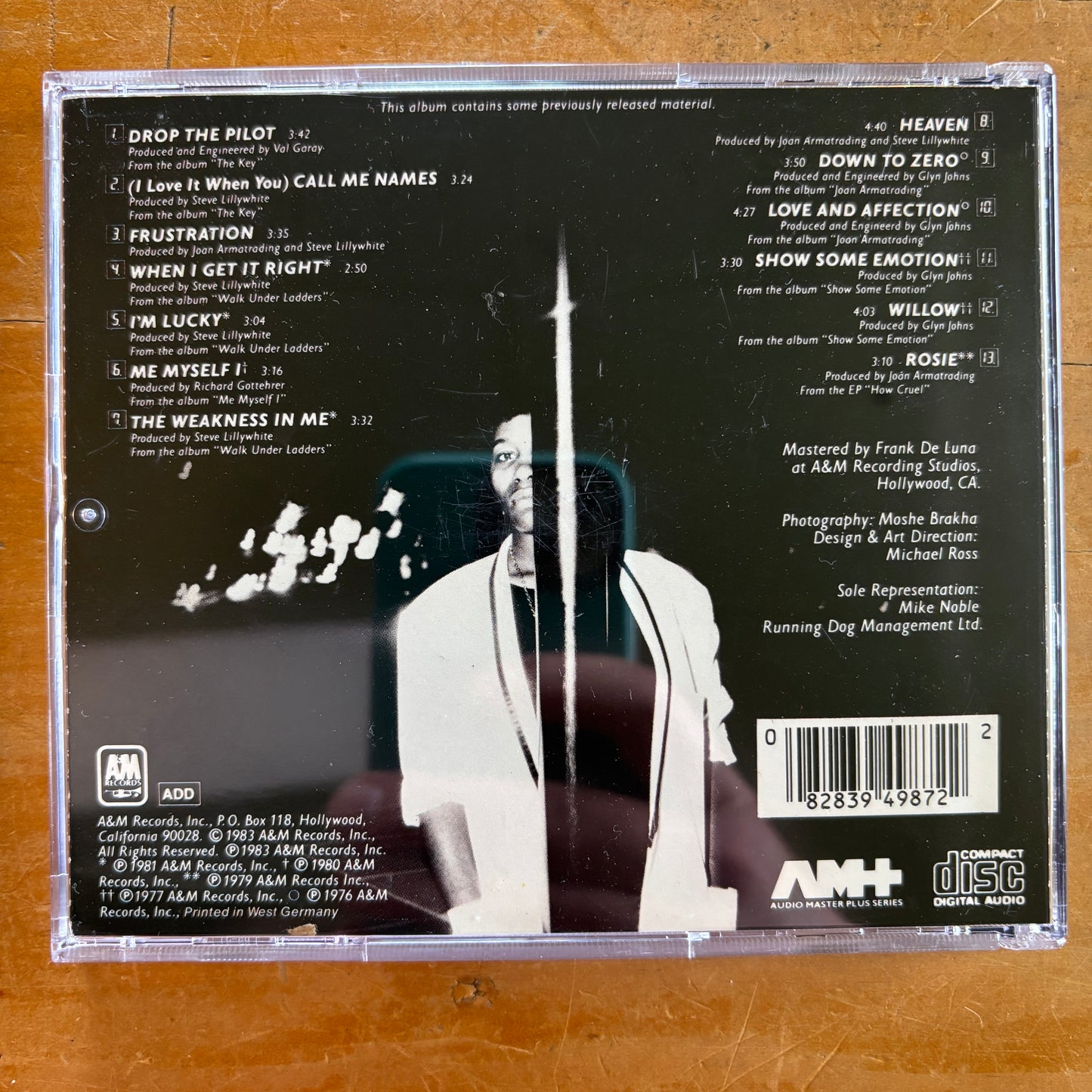 Joan Armatrading - Track Record (CD)