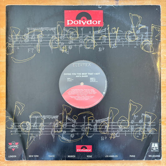 Anita Baker - Giving You The Best That I Got (12")