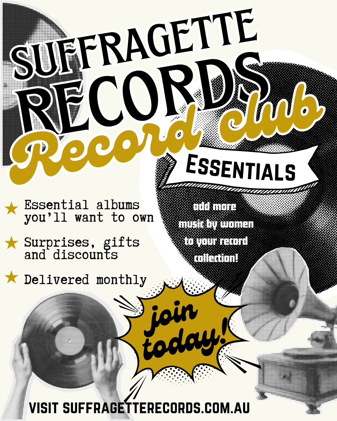 Suffragette Record Club: Essentials