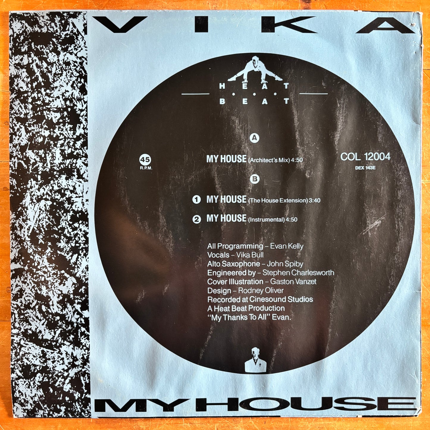 Vika Bull - My House (12" single)