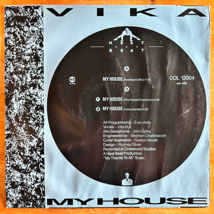 Vika Bull - My House (12" single)