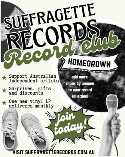 Suffragette Record Club: Homegrown Australian