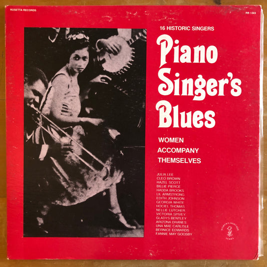 Various - Piano Singer's Blues