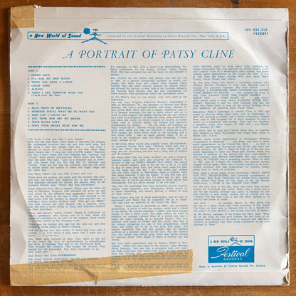 Patsy Cline - A Portrait Of Patsy Cline