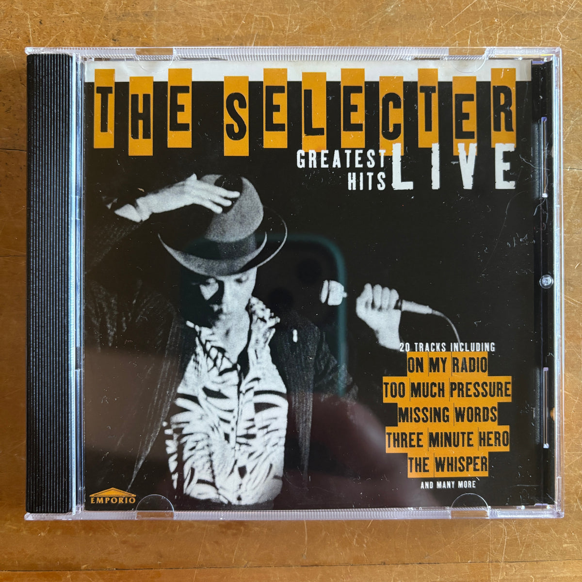 Eclector Singer The Selecter - Greatest Hits Live (CD) (Copy) – Suffragette Records
