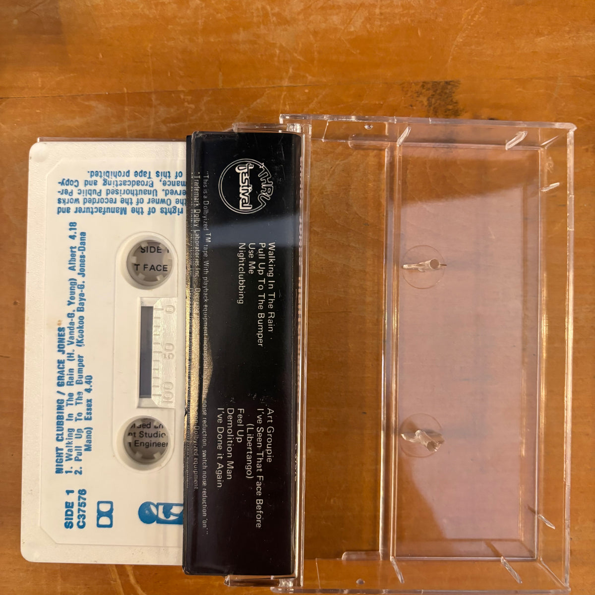 Grace Jones - Nightclubbing (cassette)