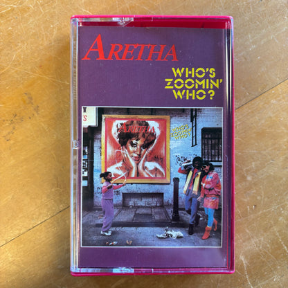 Aretha Franklin - Who's Zoomin' Who? (cassette)