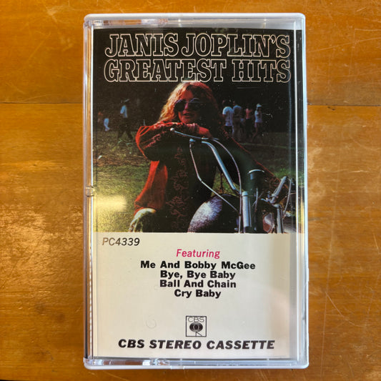 Janis Joplin - Janis Joplin's Greatest Hits (cassette)