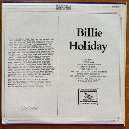 Billie Holiday - Billie Holiday