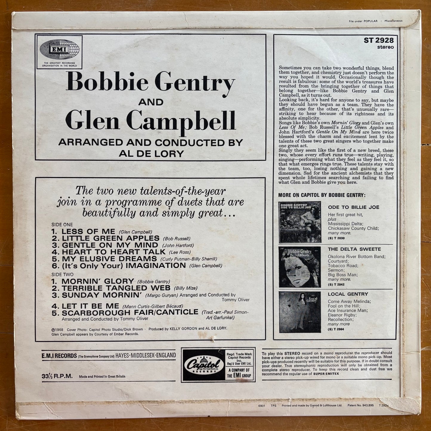 Bobbie Gentry & Glen Campbell - Bobbie Gentry & Glen Campbell