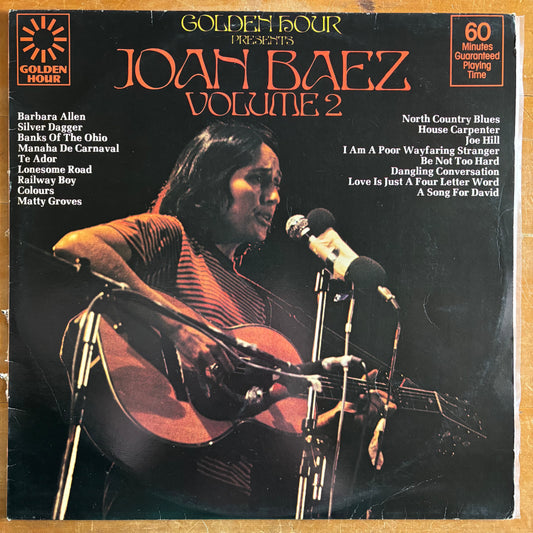 Joan Baez - Golden Hour Presents Joan Baez Vol.2