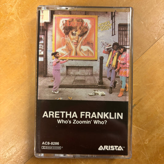 Aretha Franklin - Who's Zoomin' Who? (cassette)