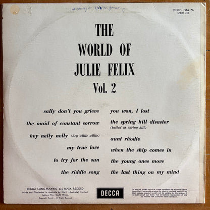 Julie Felix - The World Of Julie Felix Vol.2