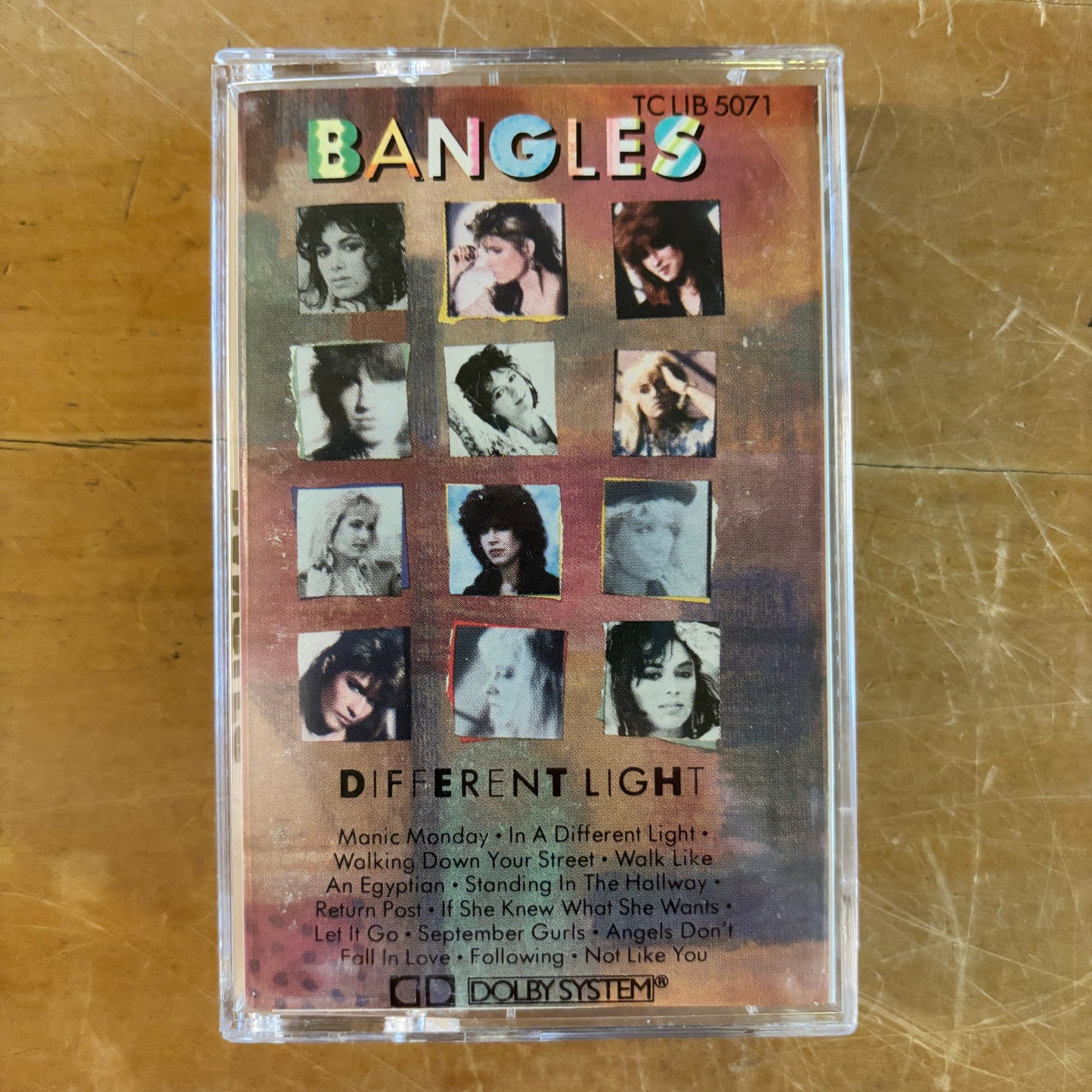 The Bangles - Different Light (cassette)