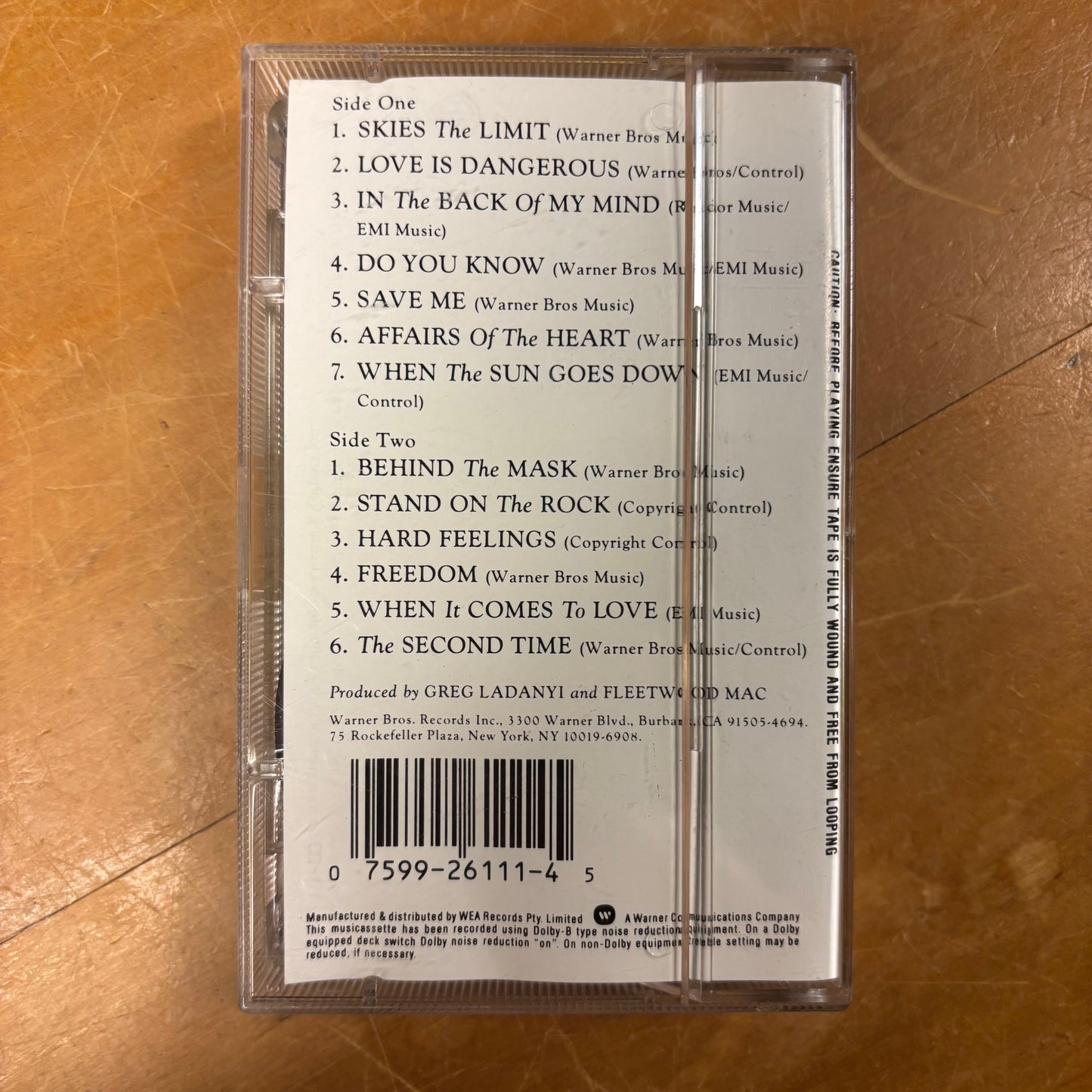 Fleetwood Mac - Behind The Mask (cassette)