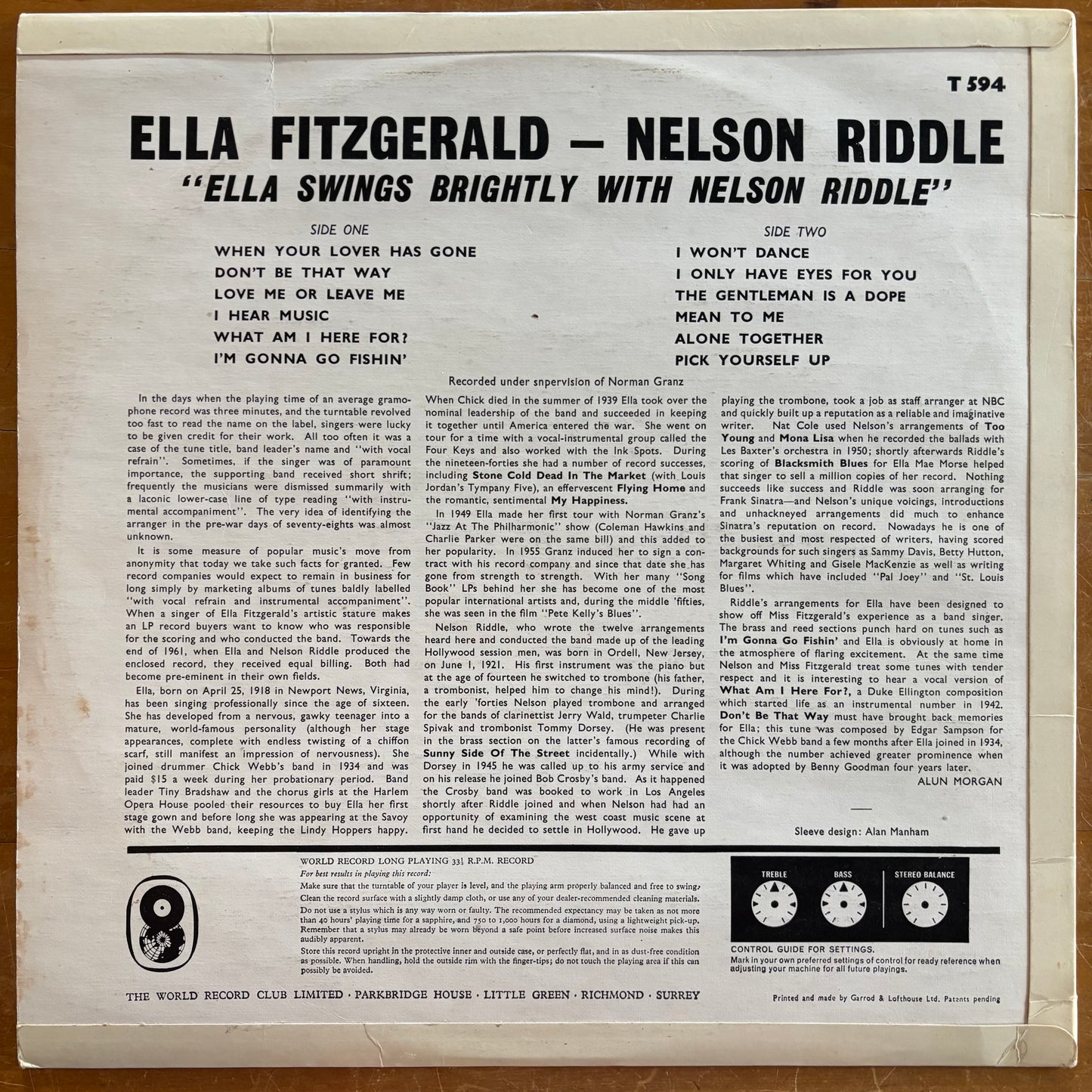 Ella Fitzgerald - Ella Swings Brightly With Nelson