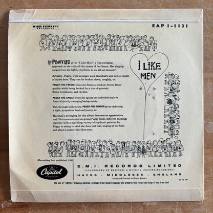 Peggy Lee - I Like MEN! (7" single)