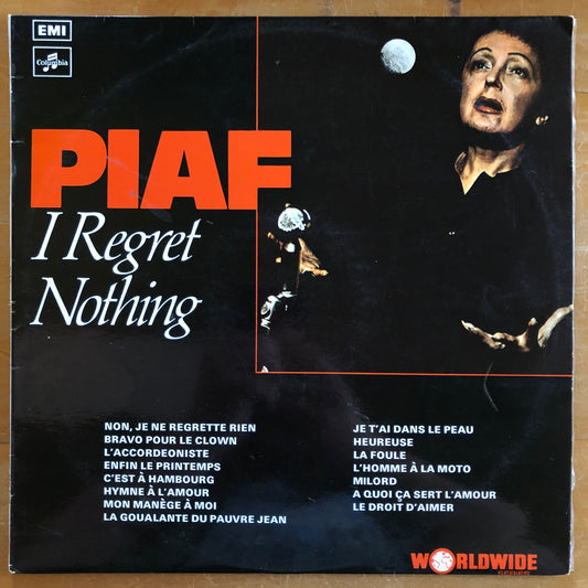 Edith Piaf - I Regret Nothing