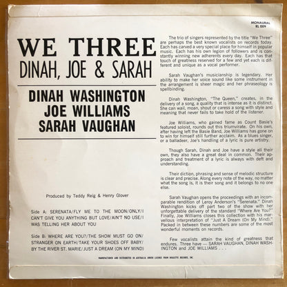 Dinah Washington - We Three