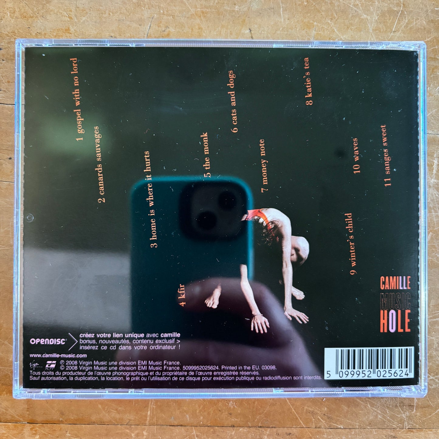 Camille - Music Hole (CD)