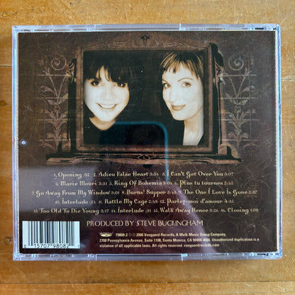 Linda Ronstadt & Ann Savoy - Adieu False Heart (CD)