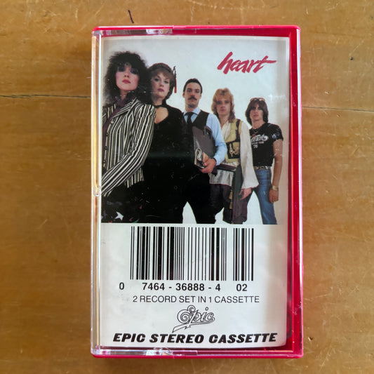 Heart - Greatest Hits/Live (Cassette)
