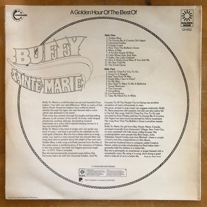 Buffy Sainte-Marie - A Golden Hour Of The Best Of Buffy Sainte-Marie