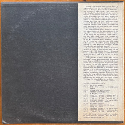 Memphis Minnie - Early Recordings Vol.2