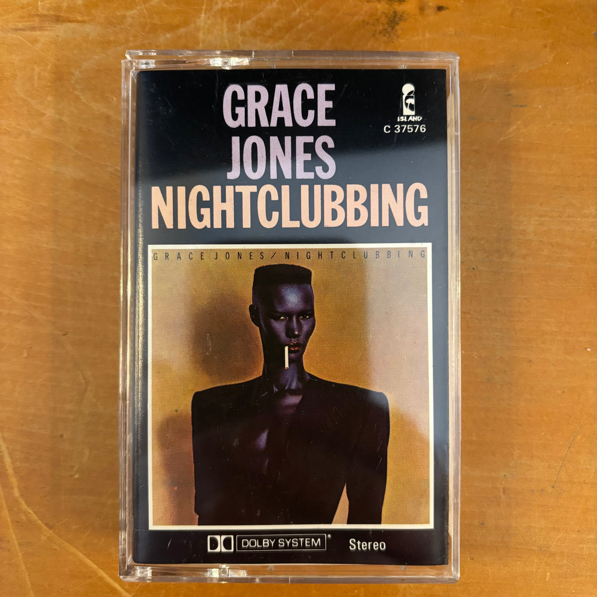Grace Jones - Nightclubbing (cassette)