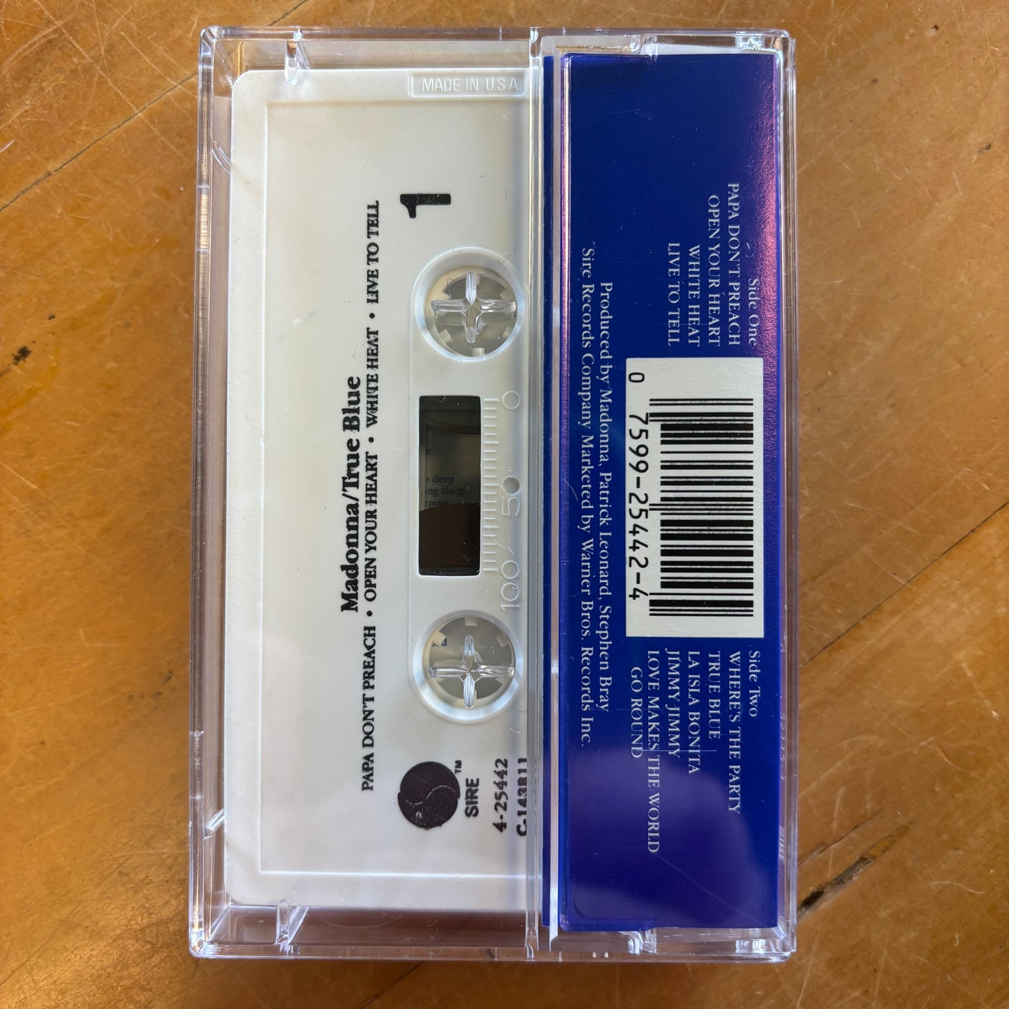 Madonna - True Blue (cassette)
