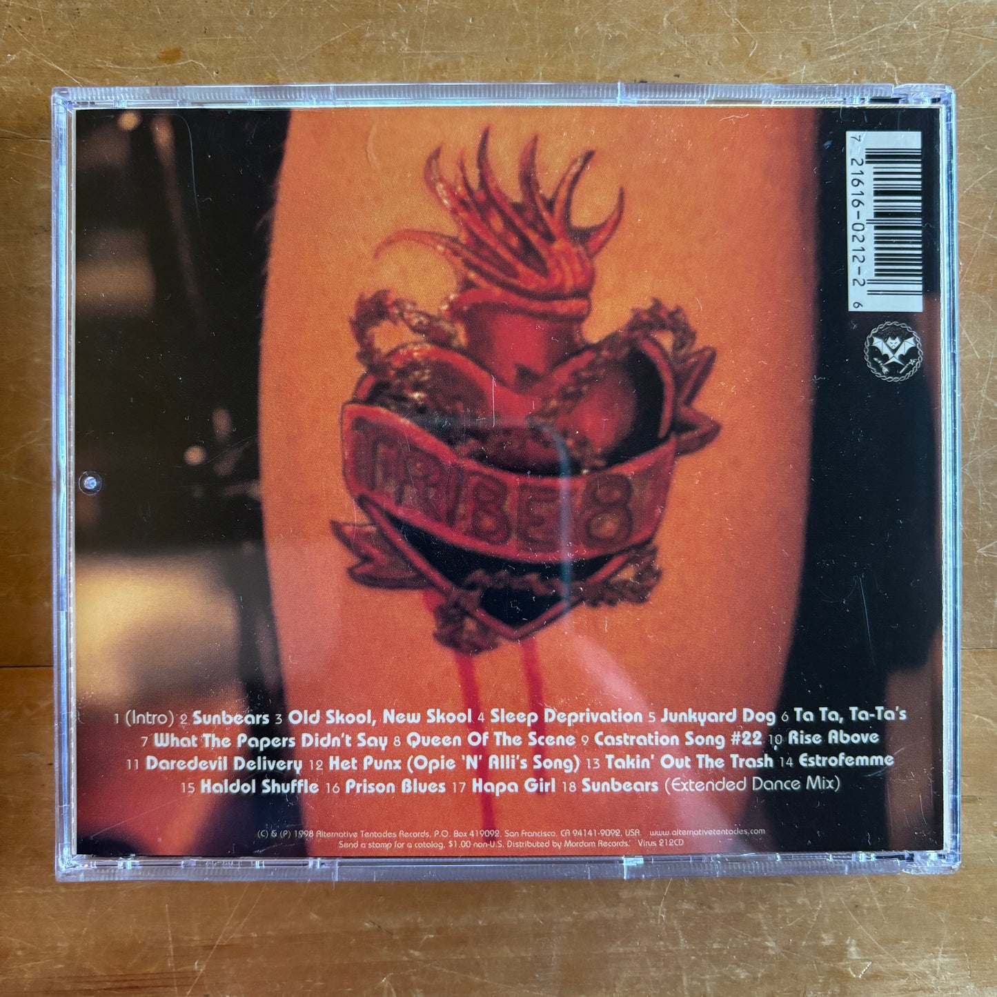 Tribe 8 - Role Models for Amerika (CD)