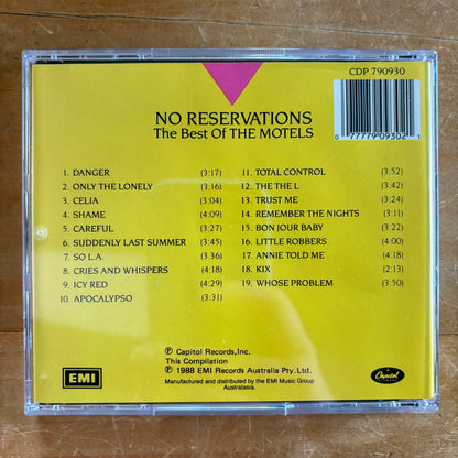 The Motels - No Reservations (CD)