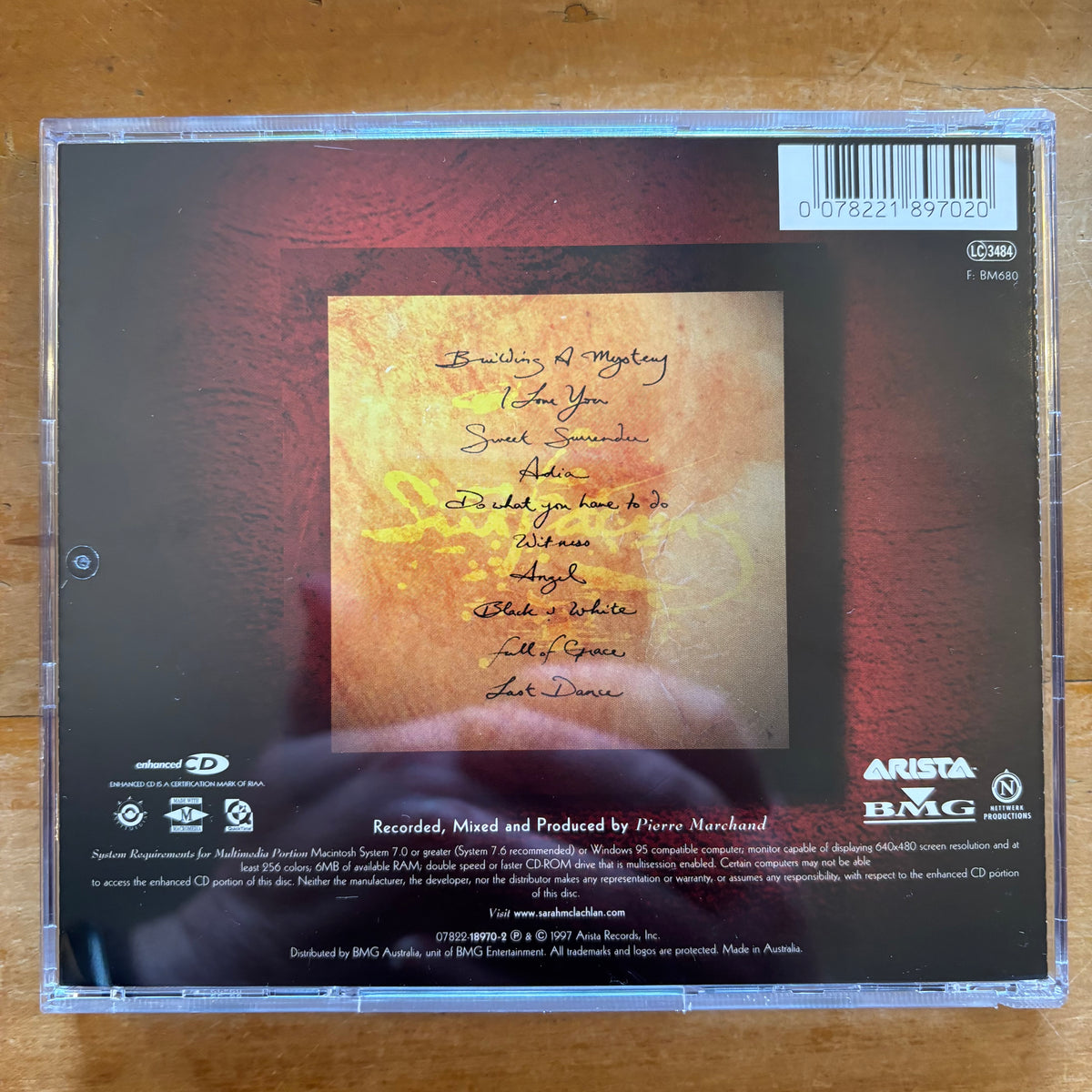 Sarah Mclachla - Surfacing (CD)