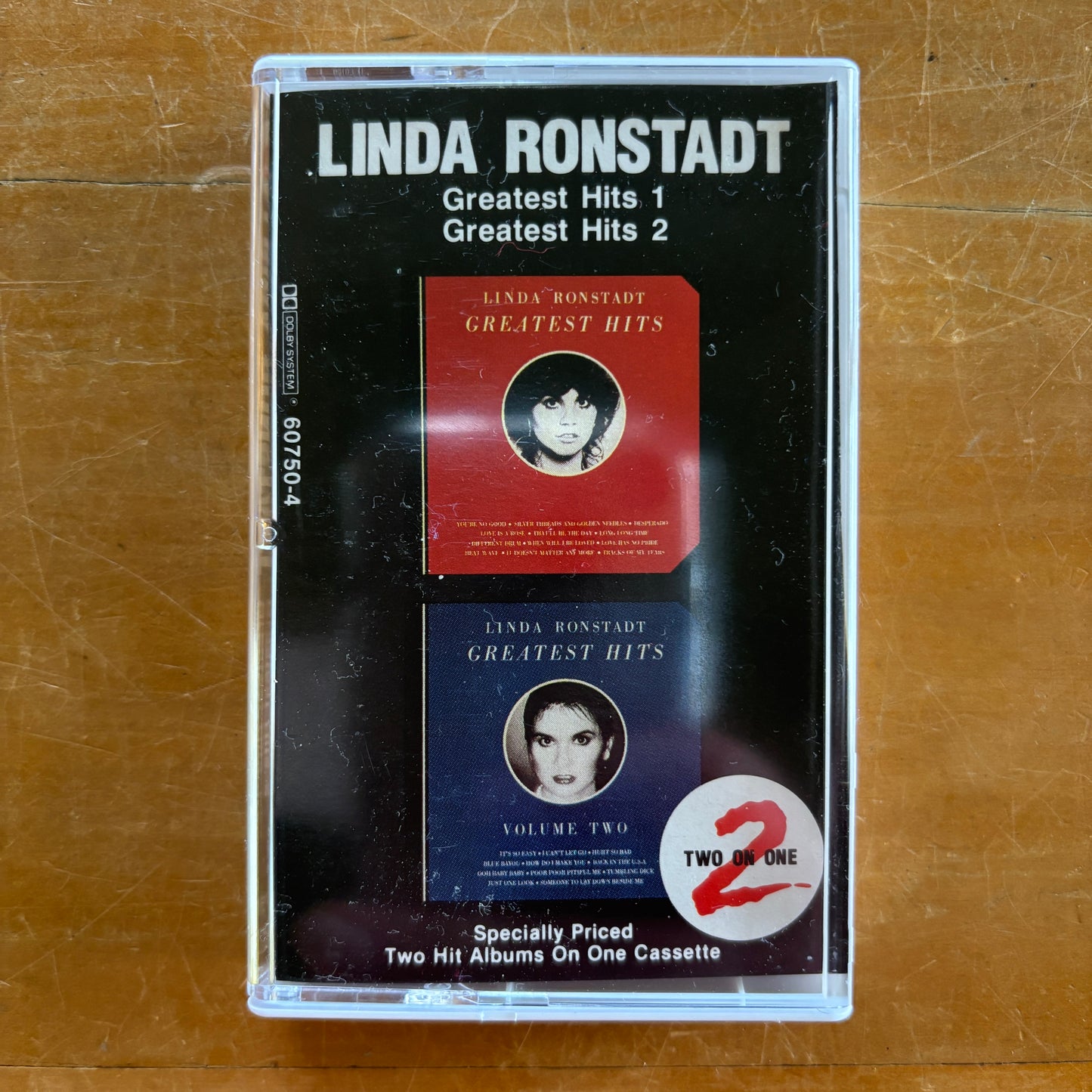 Linda Ronstadt - Linda Ronstadt's Greatest Hits 1 & 2 (cassette)