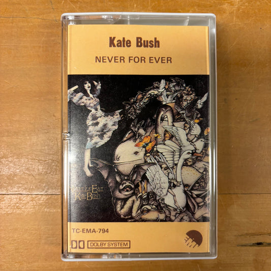 Kate Bush - Never For Ever (cassette)