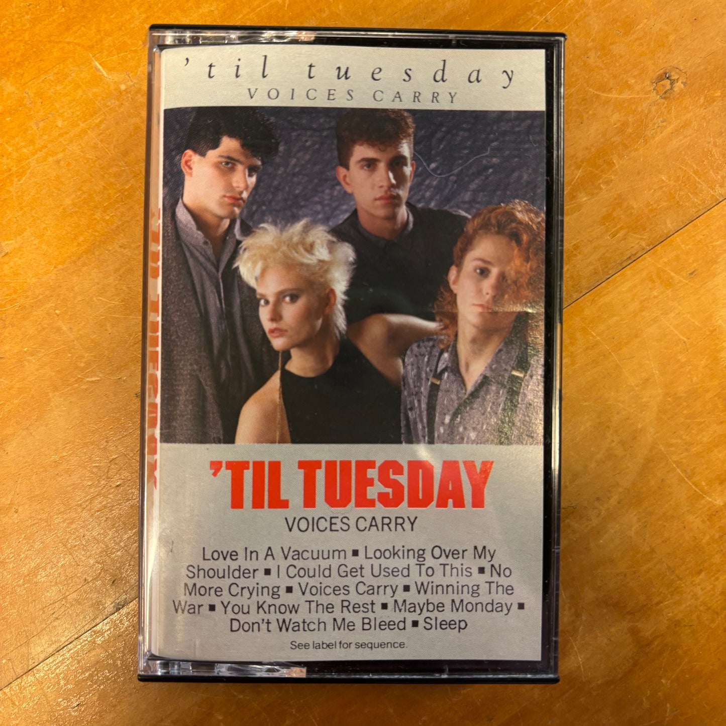 'Til Tuesday -  Voices Carry (cassette)