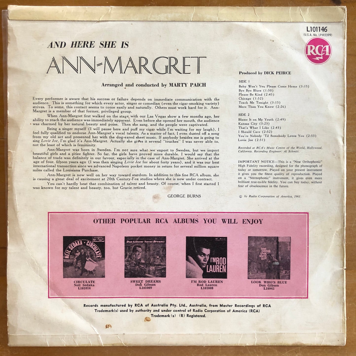 Ann-Margaret - And Here She Is ... Ann-Margaret