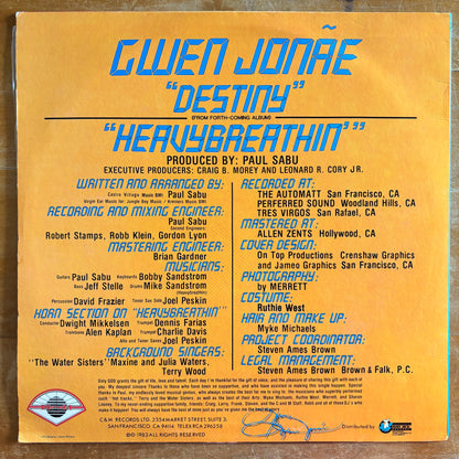 Gwen Jonãe - Destiny (12" single)