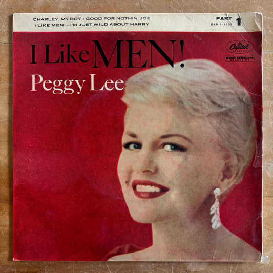 Peggy Lee - I Like MEN! (7" single)