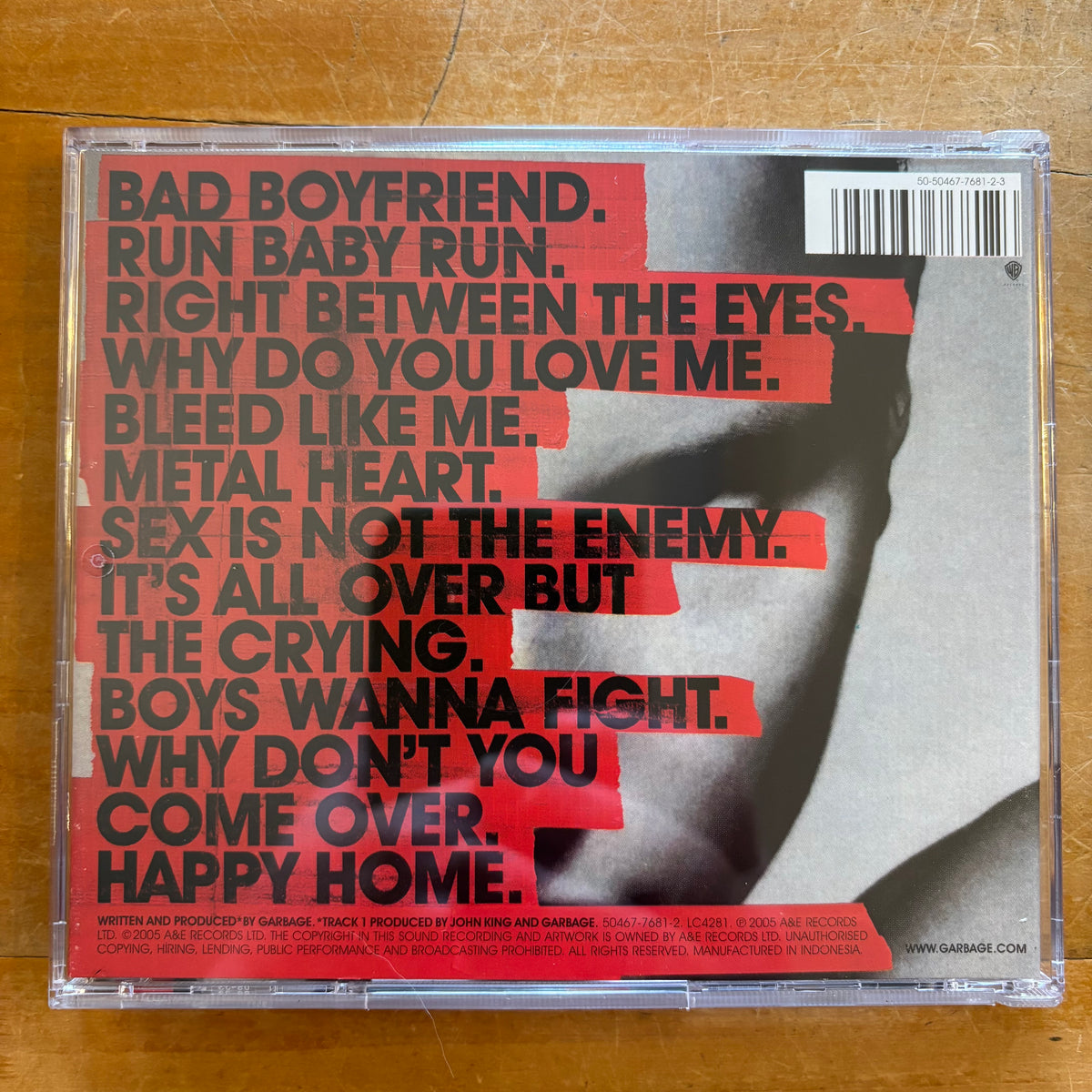 Garbage - Bleed Like Me (CD)