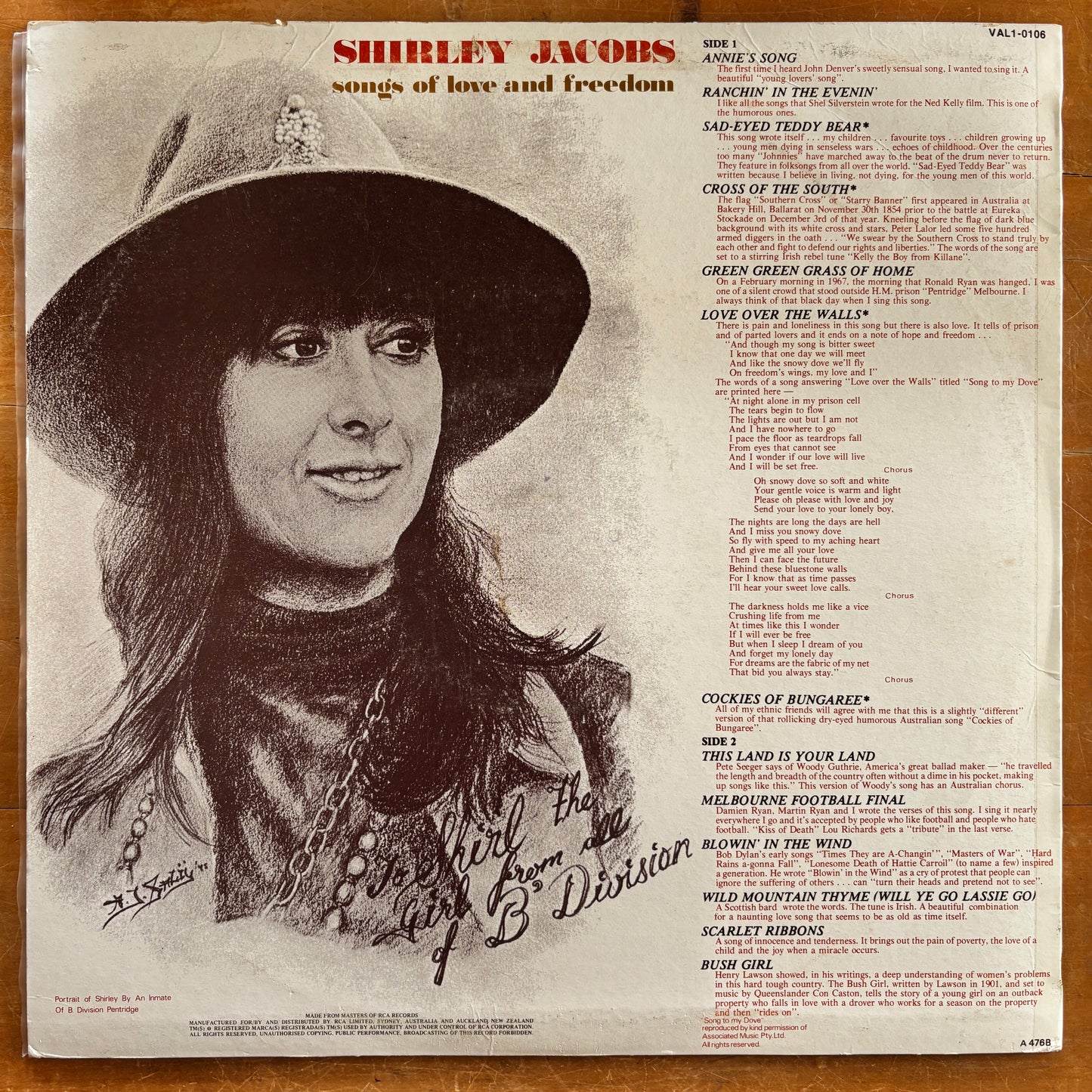 Shirley Jacobs - Songs Of Love And Freedom