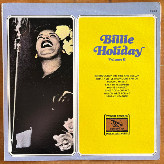 Billie Holiday - Billie Holiday Vol. II