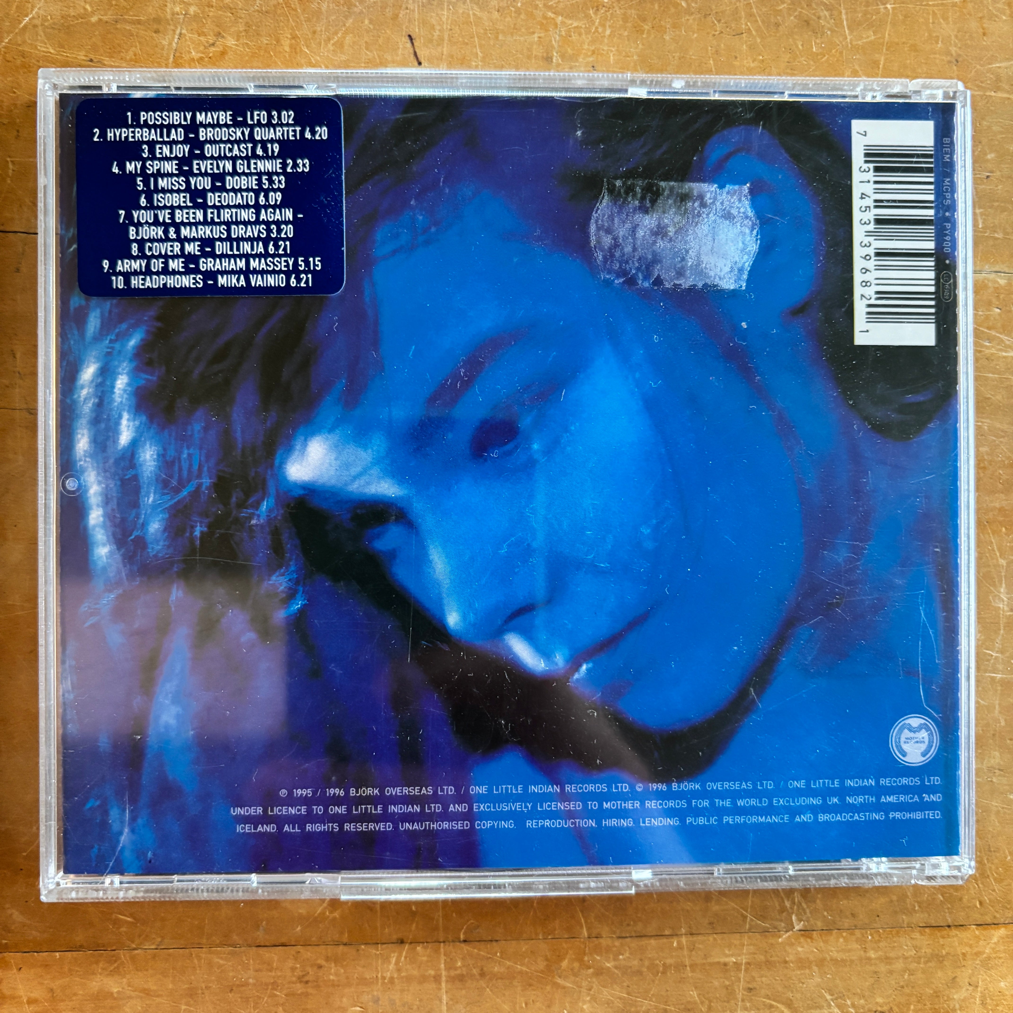 Björk - Telegram (CD) – Suffragette Records